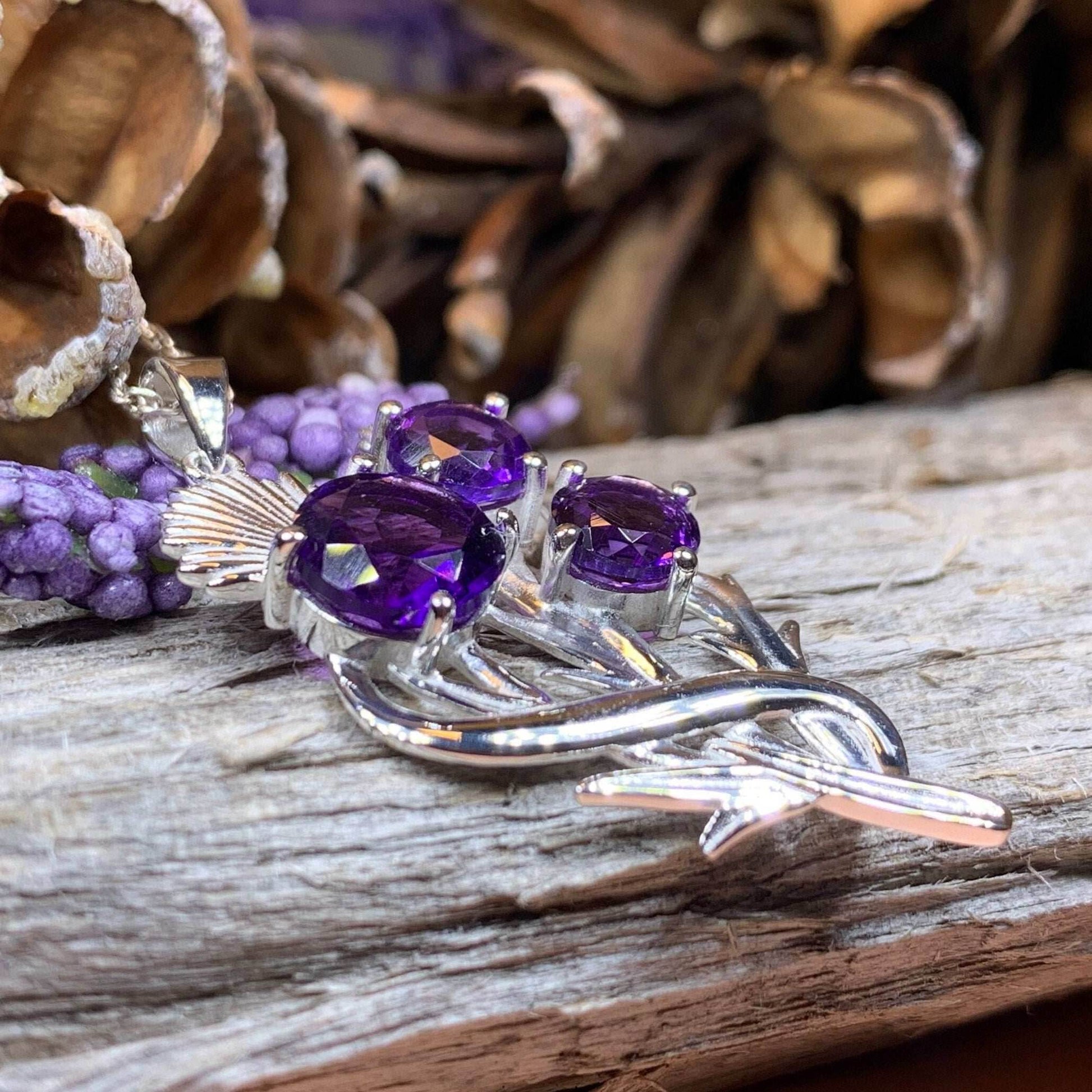 Cairn Croy Thistle Necklace - 18