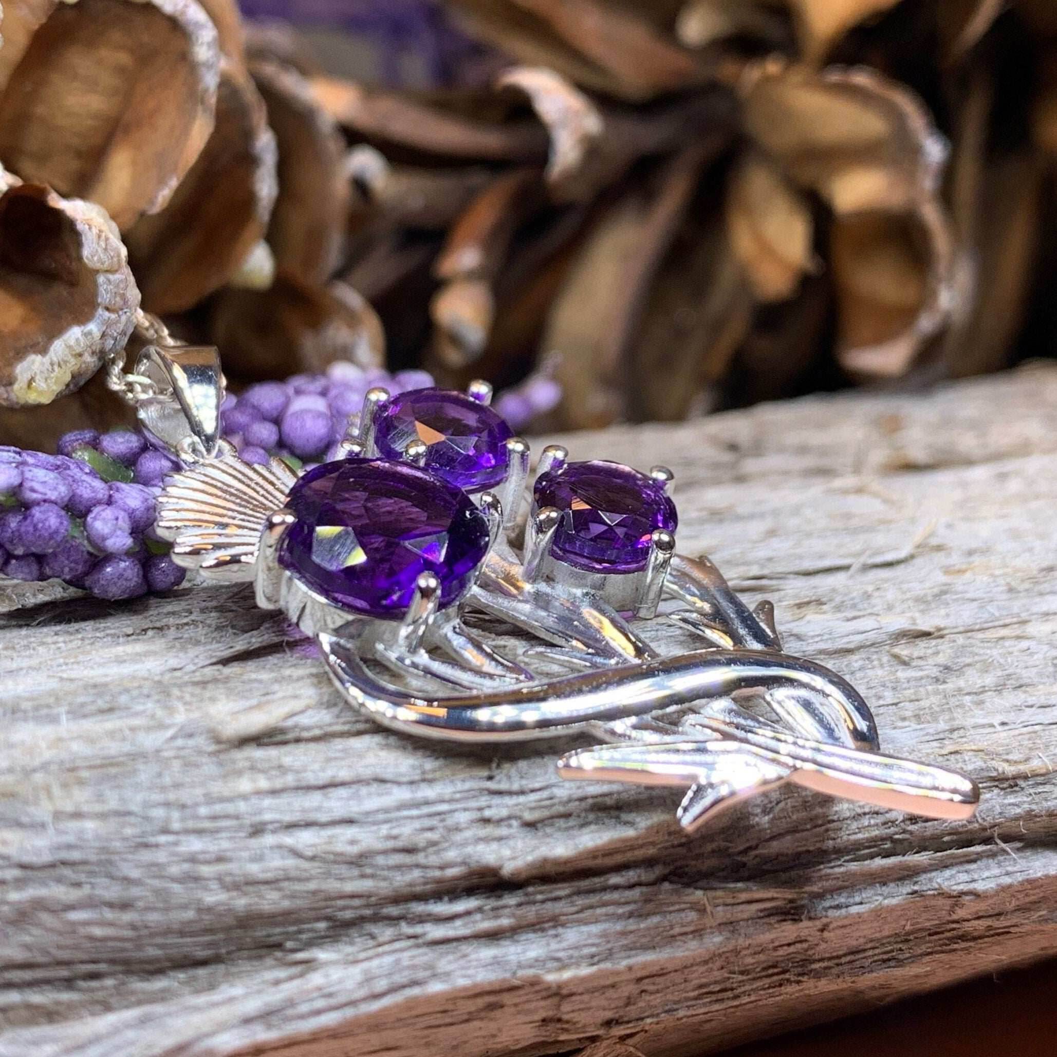 Cairn Croy Thistle Necklace - 18