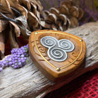 Hallglen Triple Spiral Necklace - 