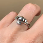 Fossa Claddagh Ring