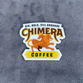Chimera Coffee Vinyl Sticker – Big, Bold, Evil Grounds for Gamers ☕️ - 