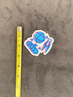 Boulder Parchment Shears Vinyl Sticker – Ye Olde Rock‑Paper‑Scissors