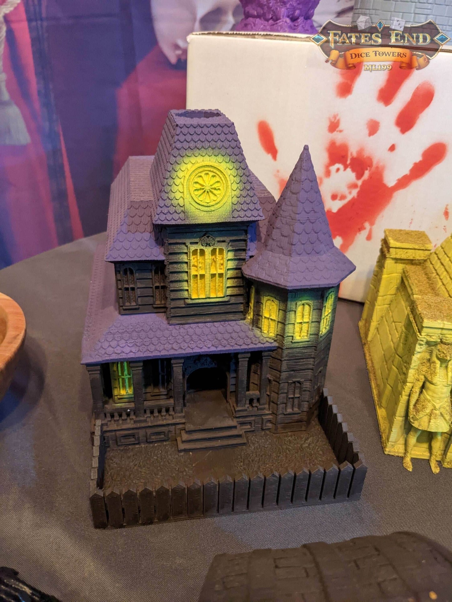 Gothic Horror Mystery Loot Box - Dice Towers and Dice Jails/Prisons/Vaults - Hand Painted and Non-Hand Painted Options- DnD D&D RPG Cosplay - Hand Painted Items