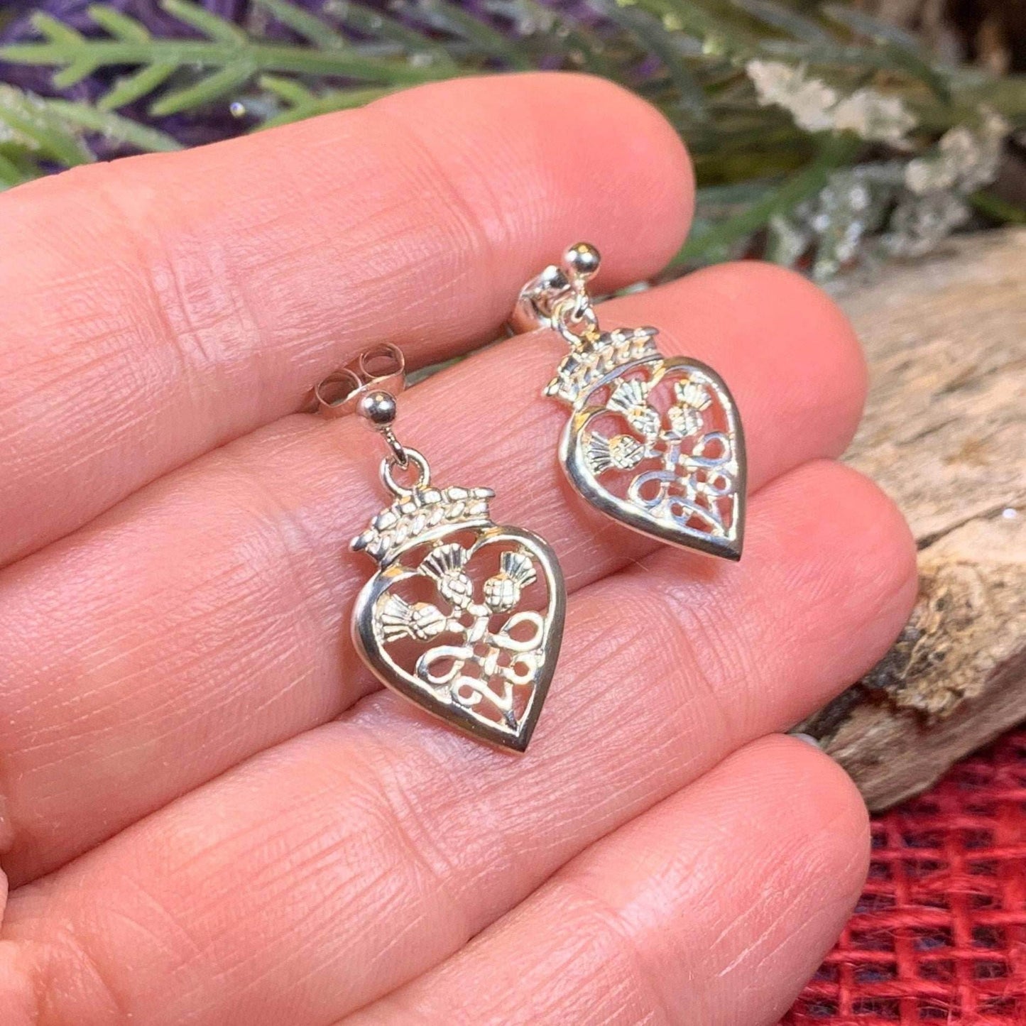 Heirloom Luckenbooth Earrings - 