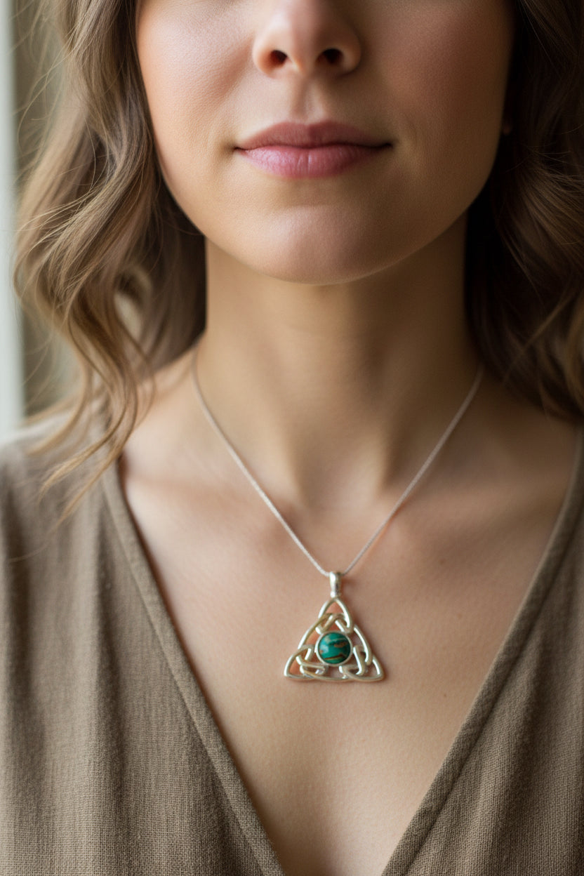Heathergems Pictish Celtic Knot Necklace