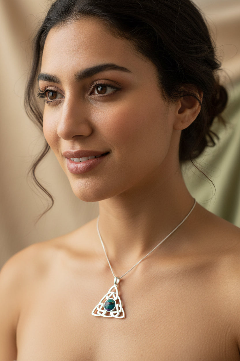 Heathergems Pictish Celtic Knot Necklace