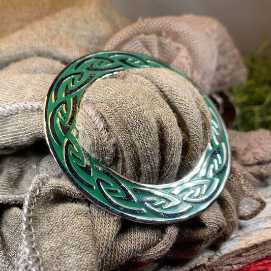 Mayfield Celtic Knot Scarf Ring - 