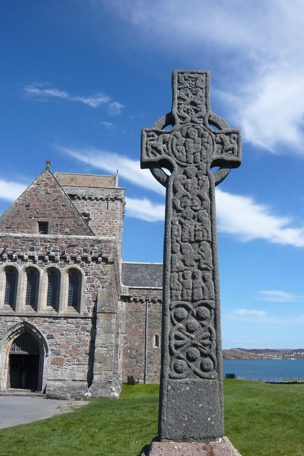 Saint Martin's Scottish Celtic Cross Necklace