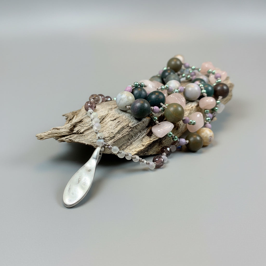 Rosemist Moonrise Long Necklace