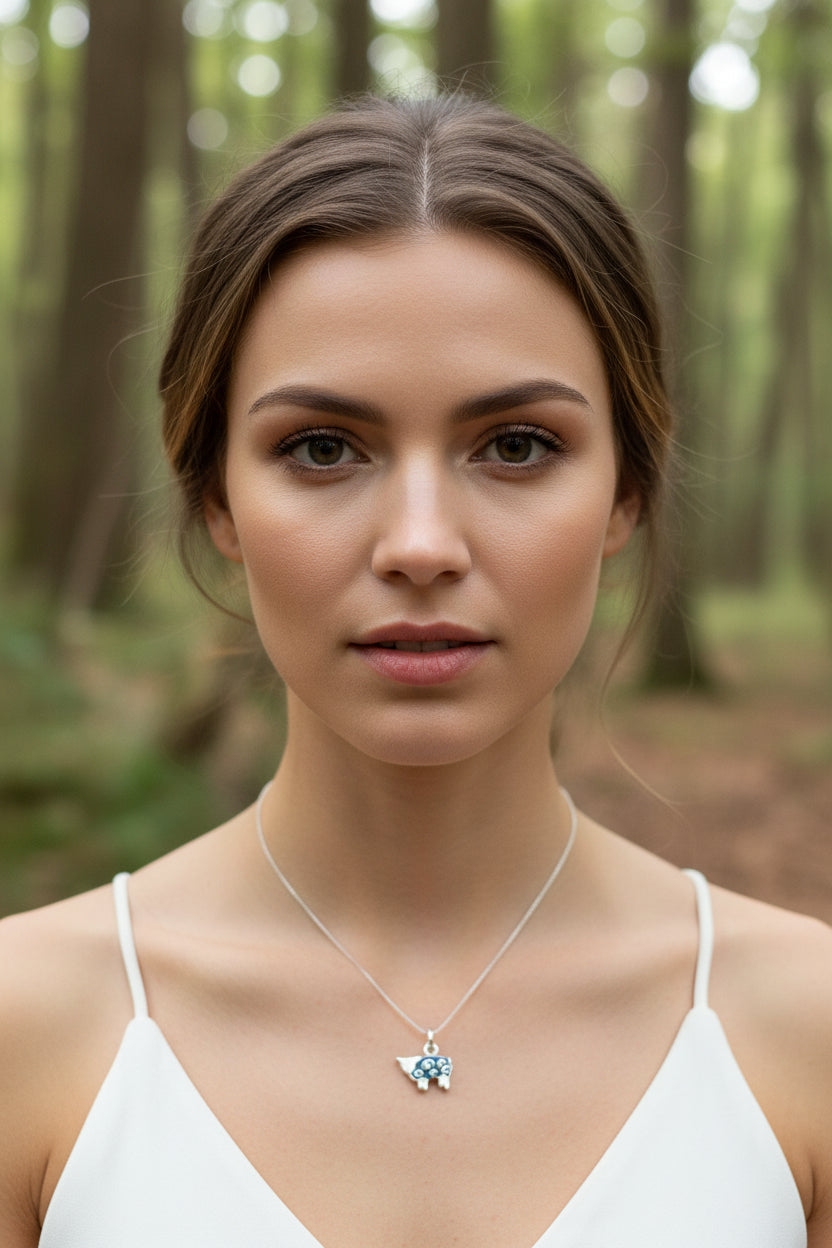 Love Ewe Sheep Necklace