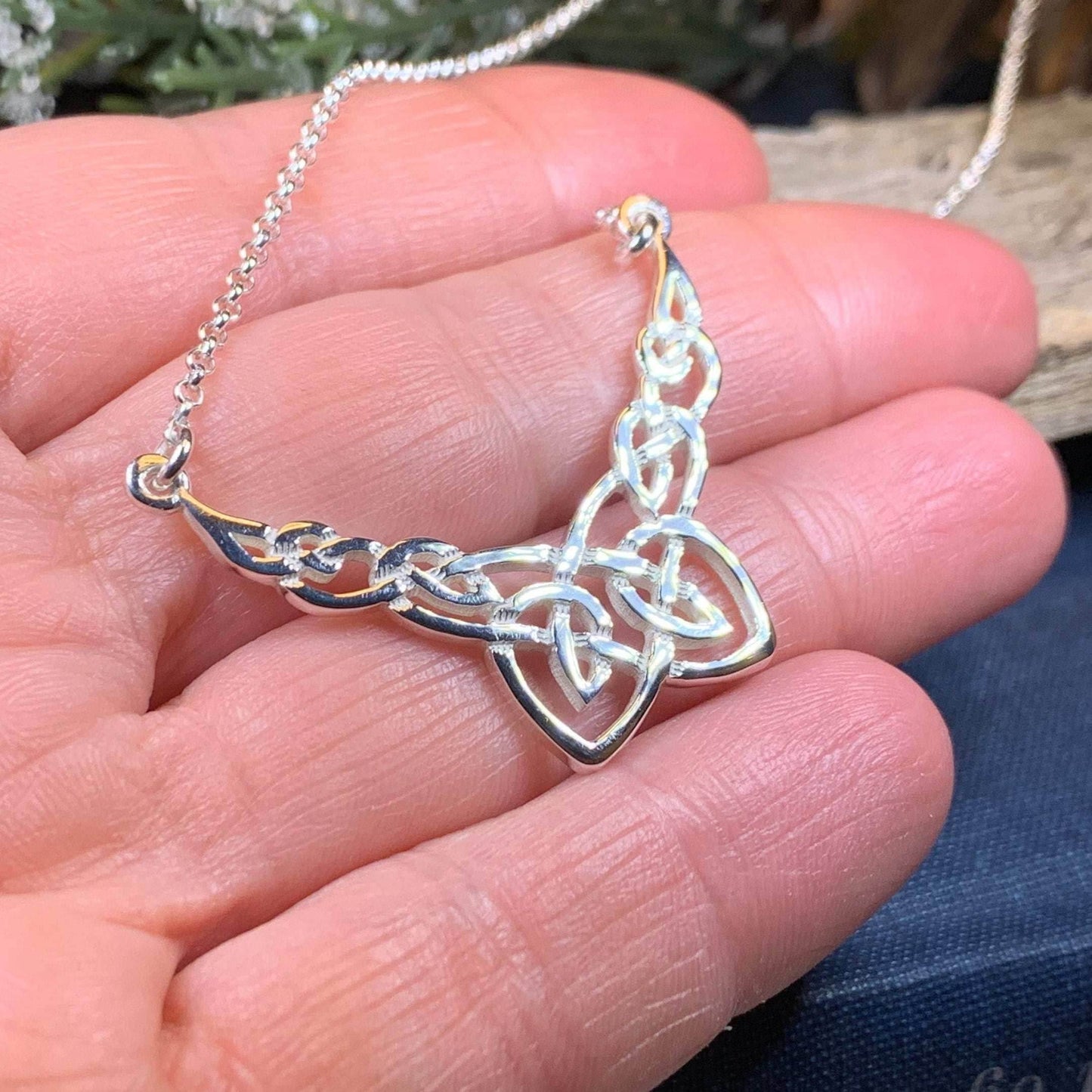 Trina Celtic Knot Necklace - 