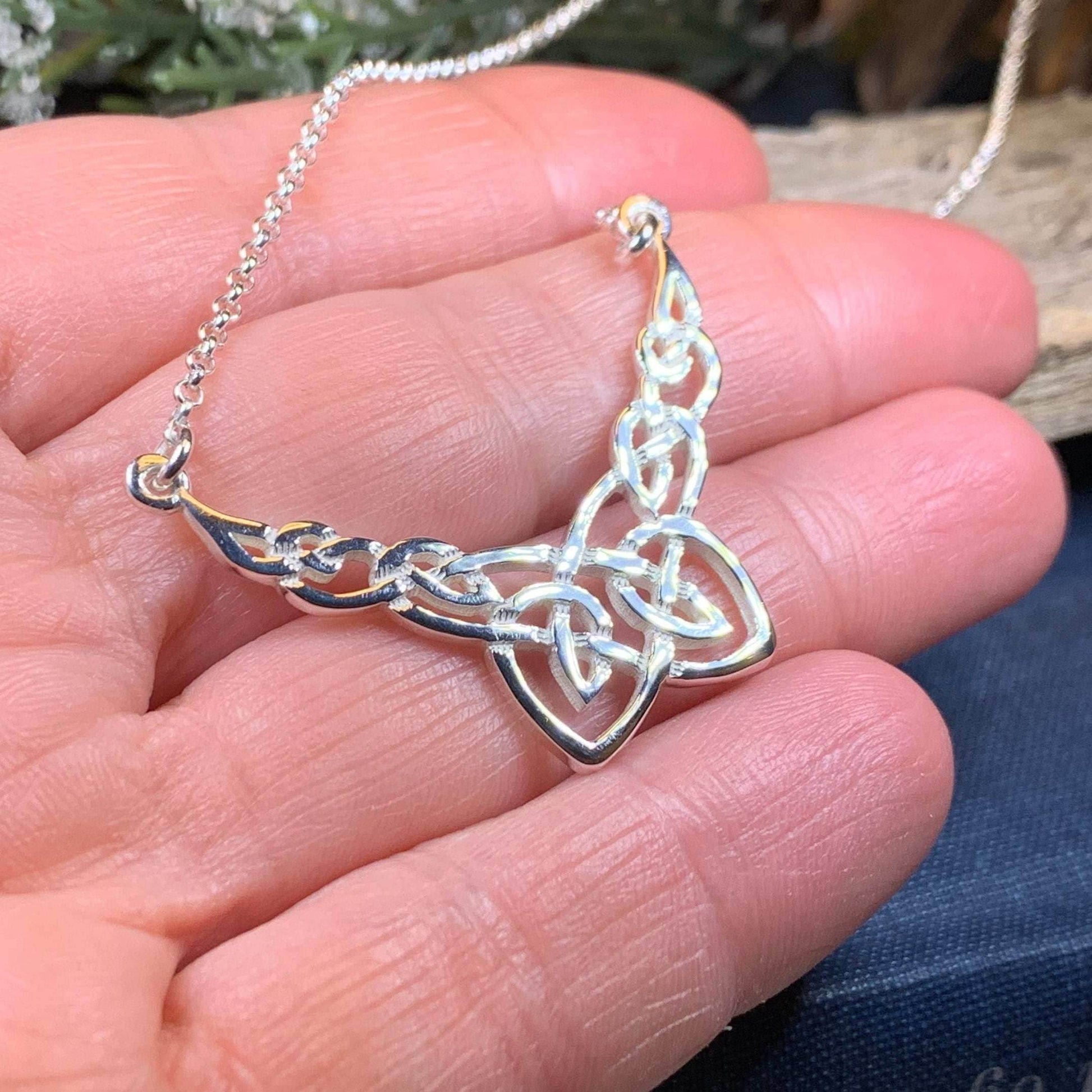 Trina Celtic Knot Necklace - 