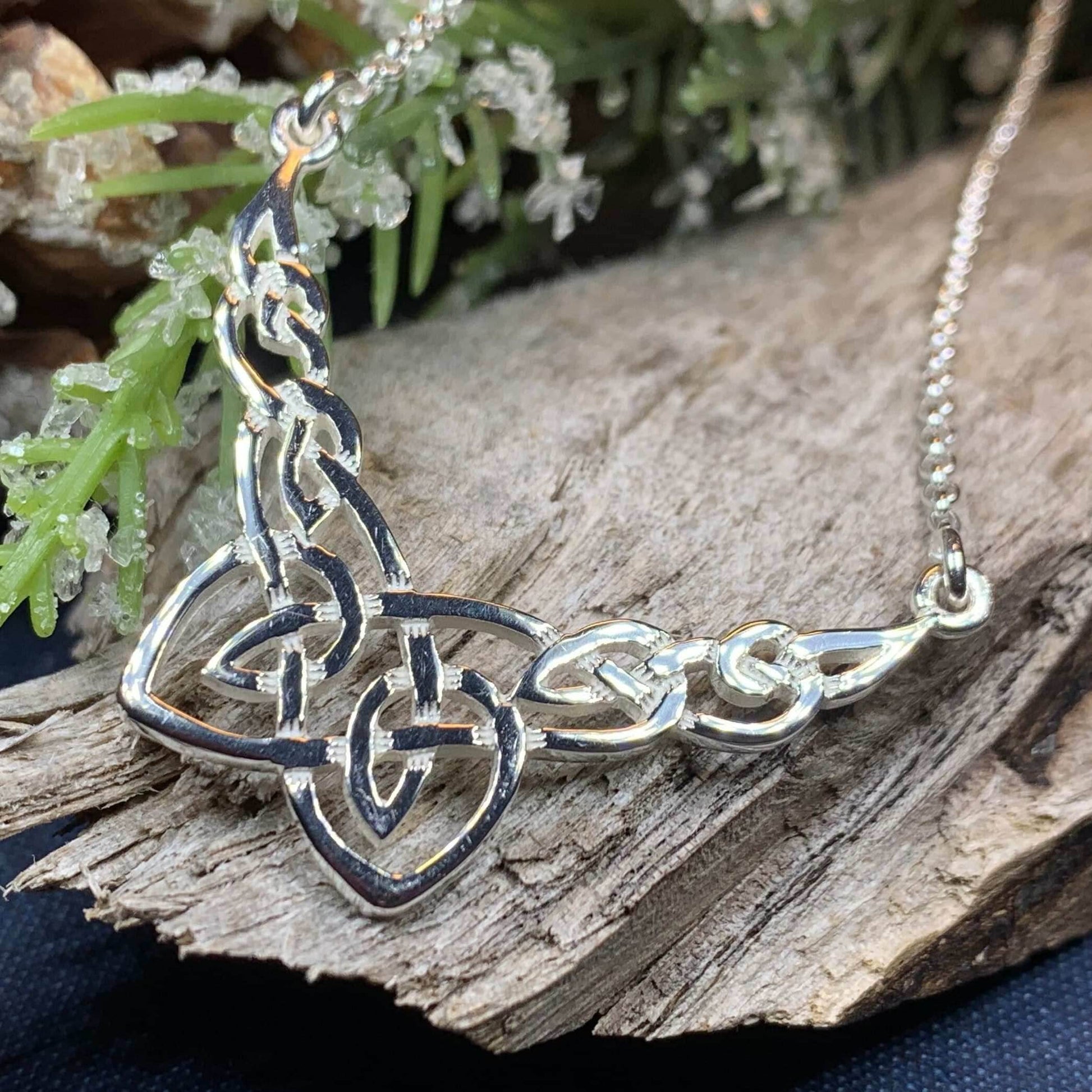 Trina Celtic Knot Necklace - 