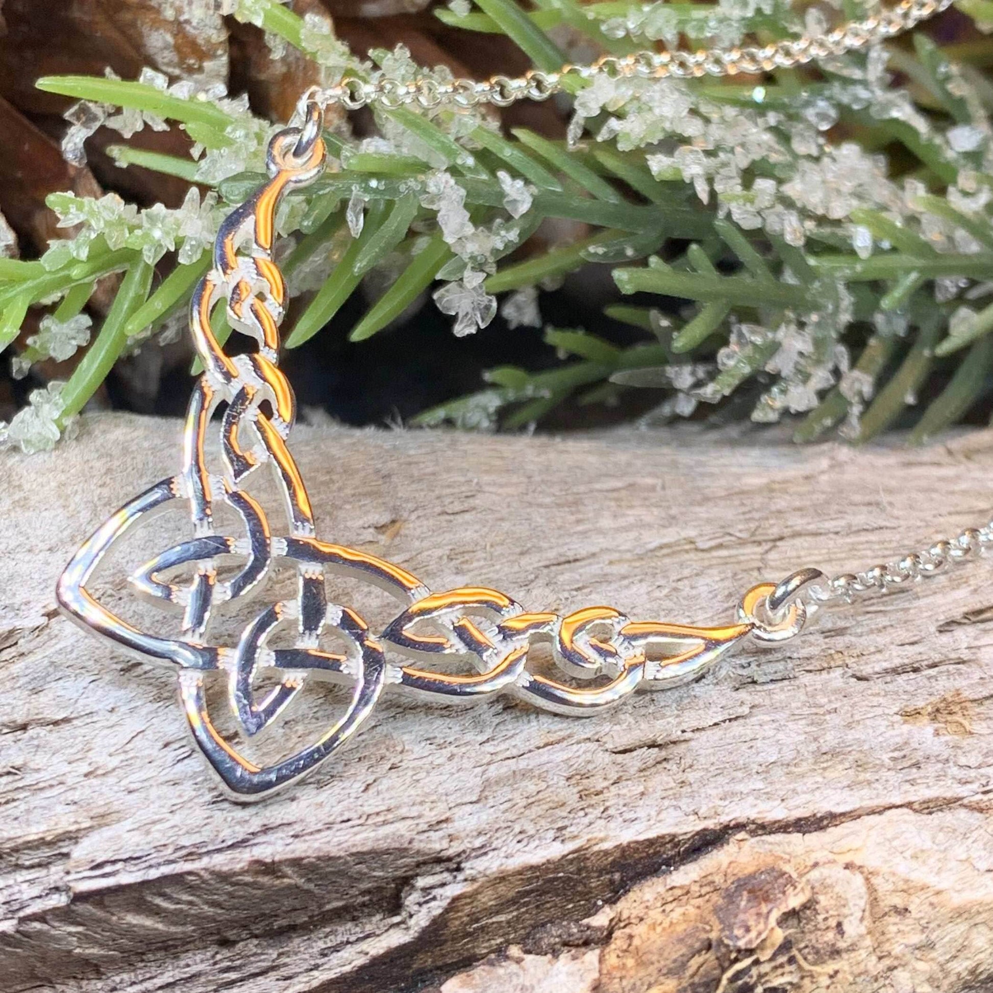 Trina Celtic Knot Necklace - 