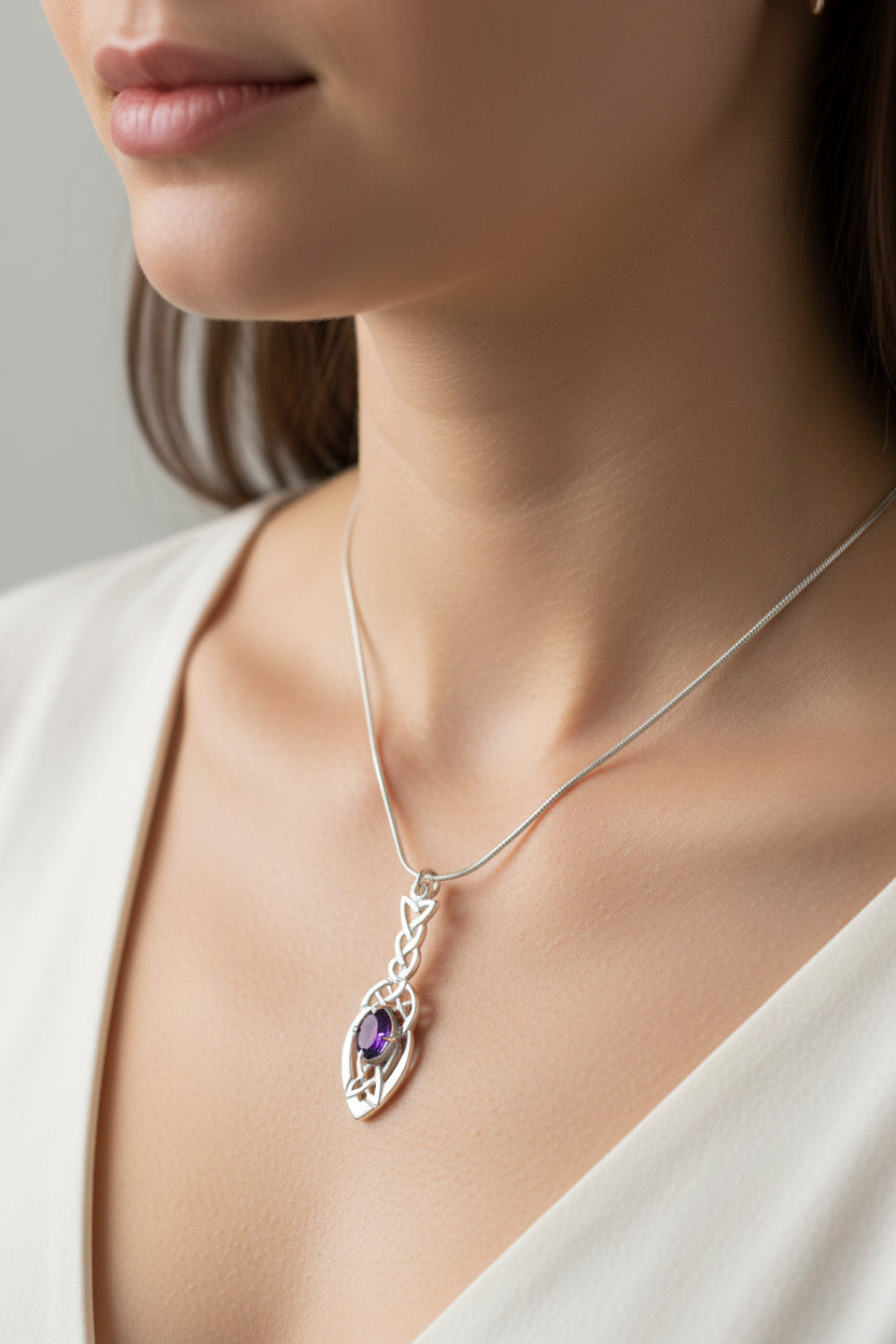 Georgina Celtic Knot Necklace