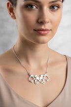 Scottish Meadow Thistle Necklace