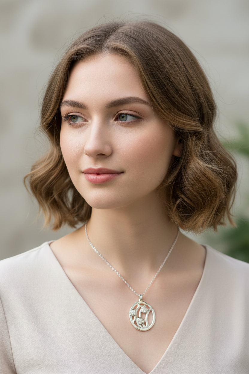 Springsong Bluebell Necklace
