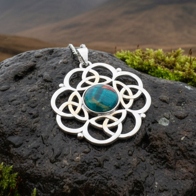Heathergems Celtic Knot Necklace