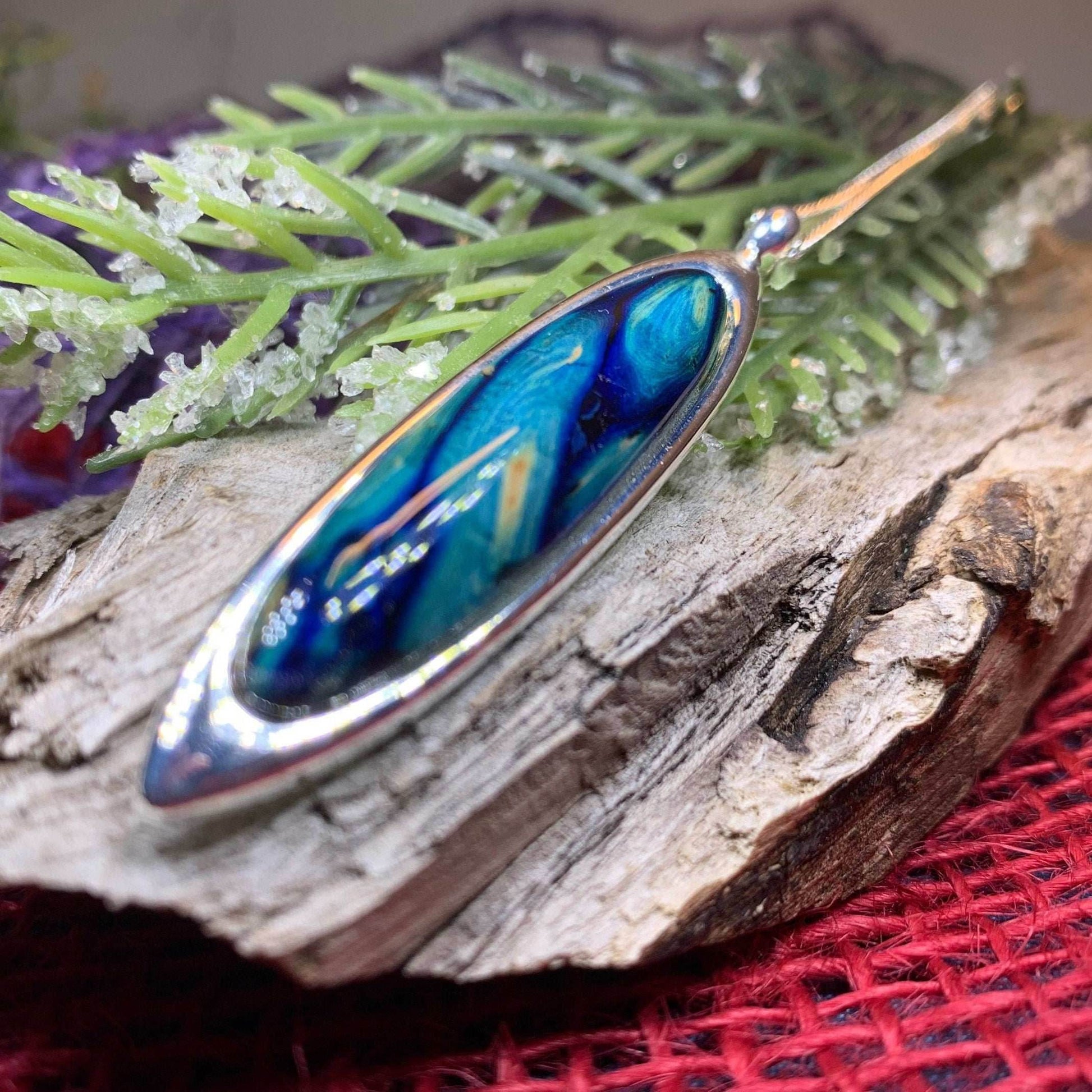 Scottish Highlands Heathergems Necklace - Green/Gold