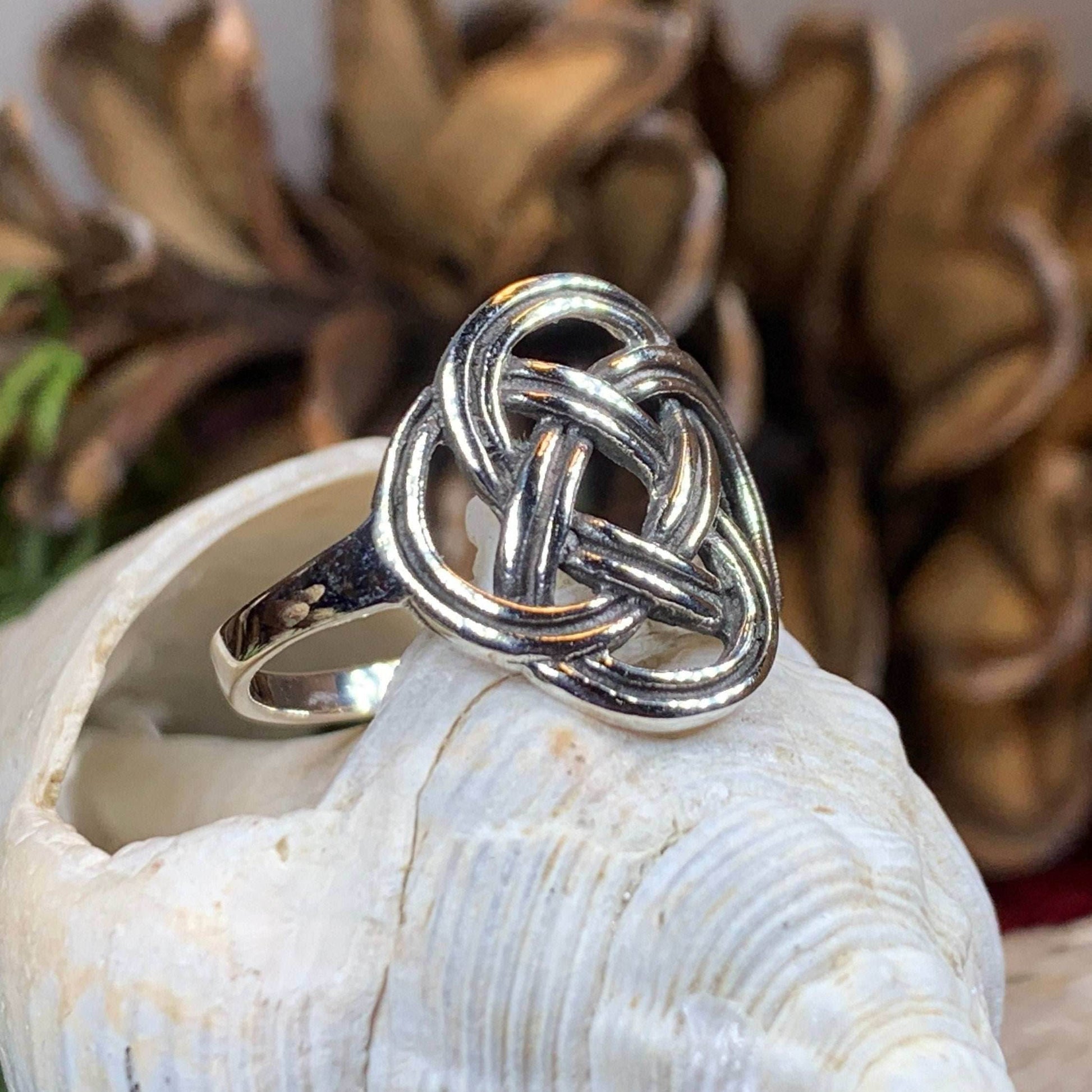 Ailre Celtic Knot Ring - 6