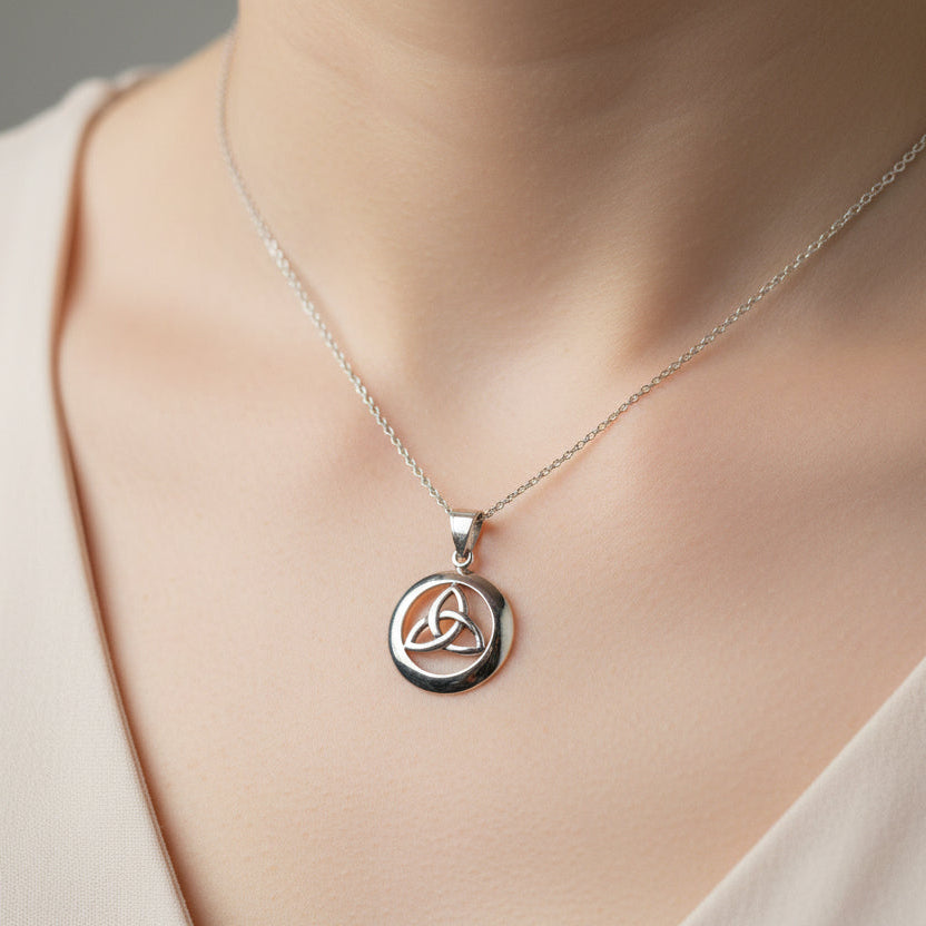 Trinity Knot Celtic Necklace