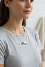 Realistic Humpback Whale Necklace