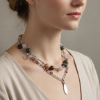 Rosemist Moonrise Long Necklace