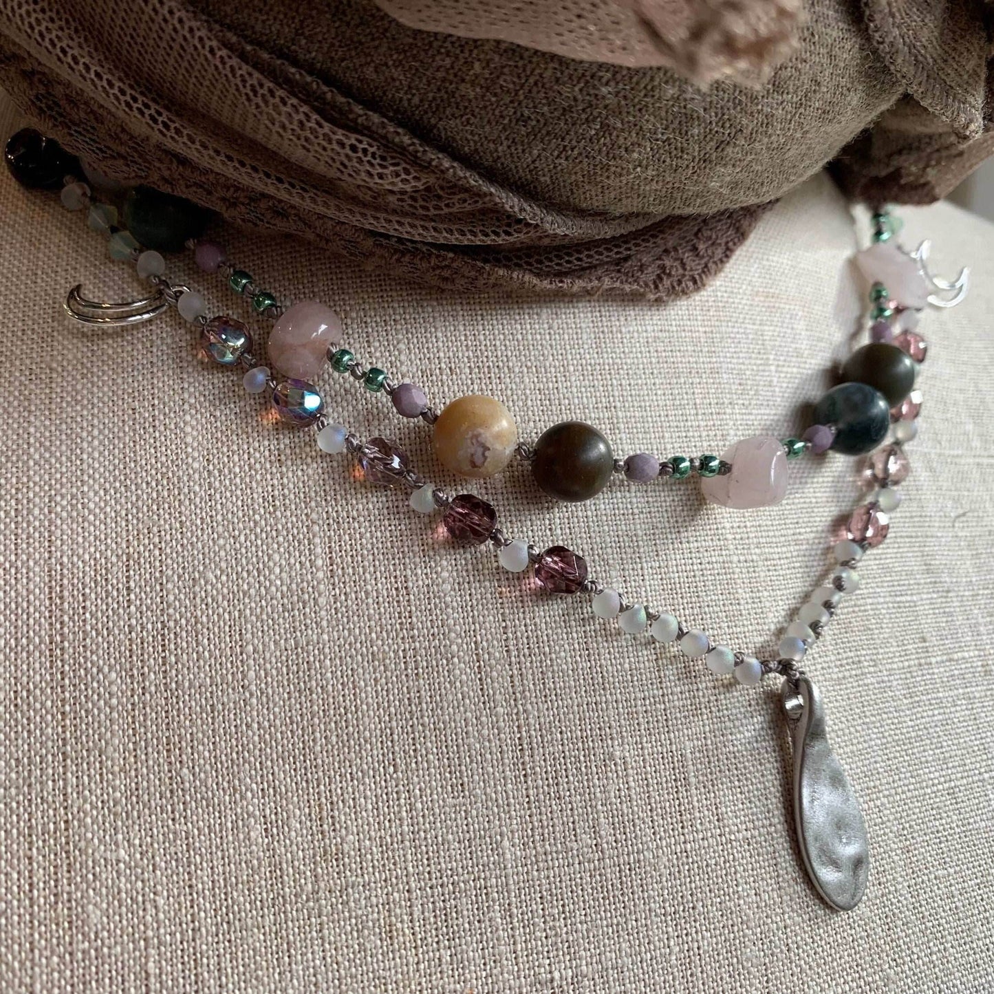 Rosemist Moonrise Long Necklace - 