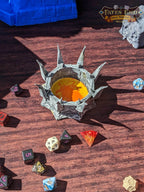 Evil Necromancer Dice Cup/Dice Bowl/Coaster-Fate's End Collection - Black / Small