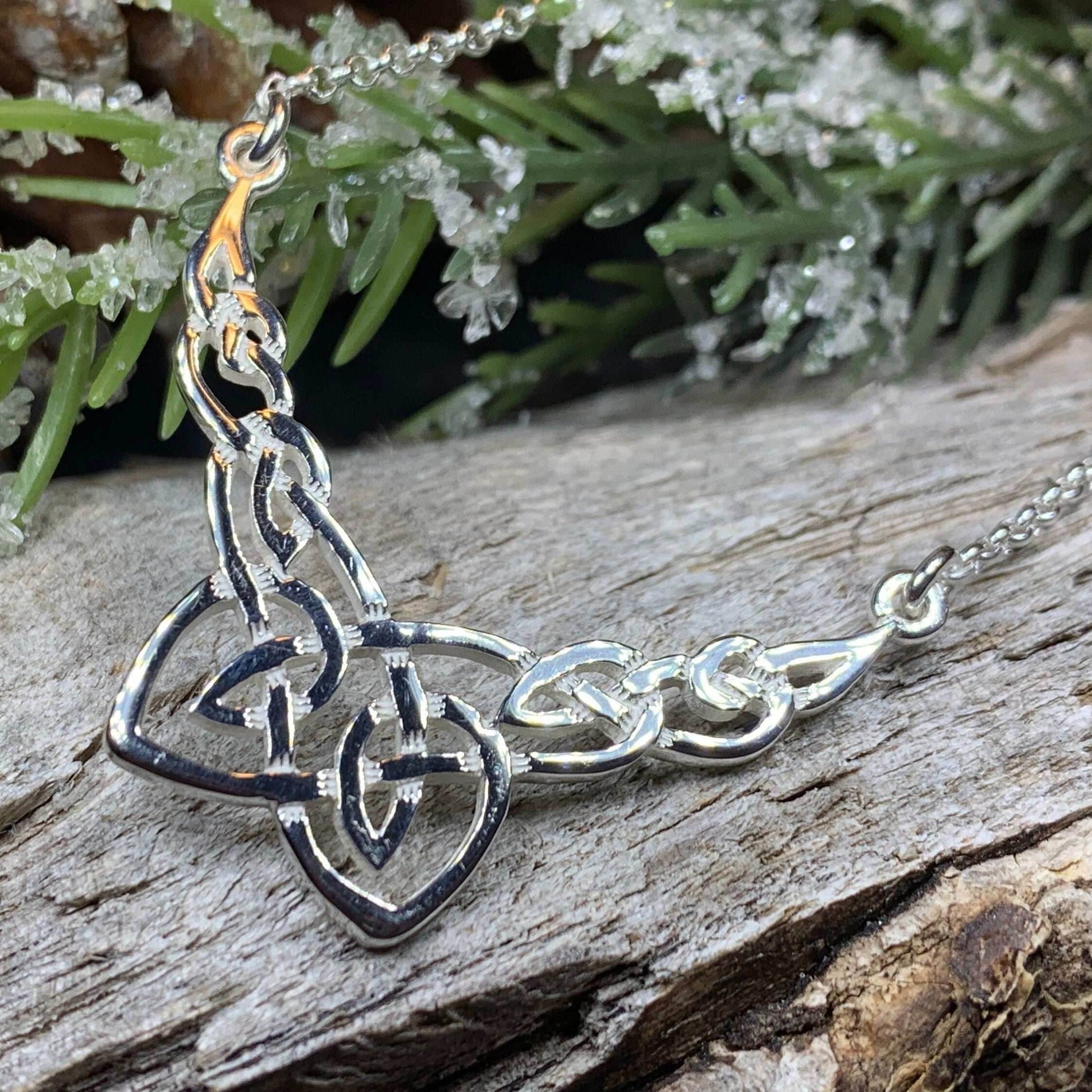 Trina Celtic Knot Necklace - 