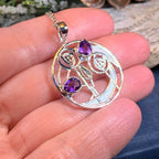 Cairn Impact Mackintosh Amethyst Necklace - 18