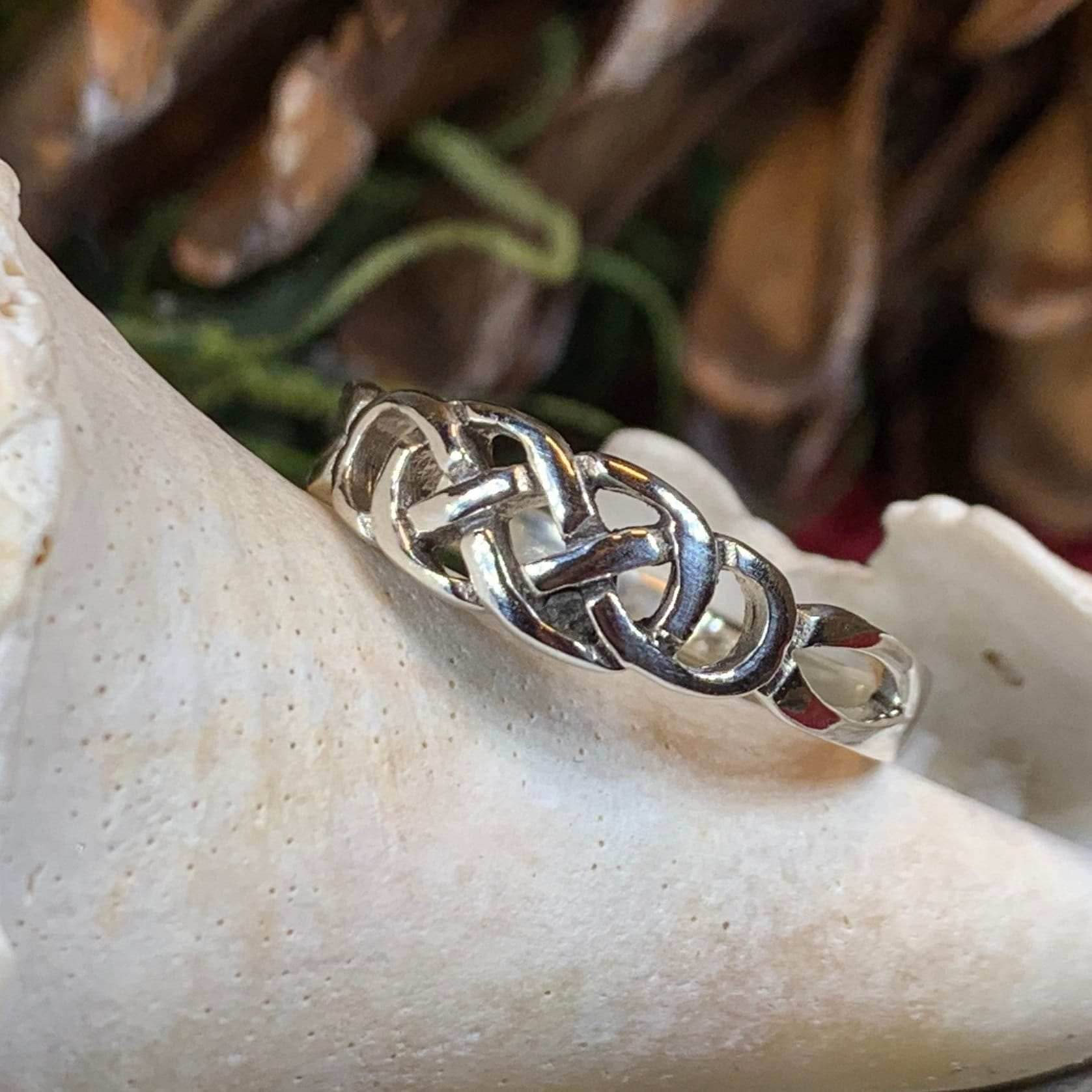 Simplicity Celtic Knot Ring - 6