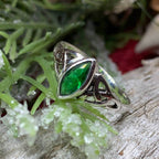 Shannon Celtic Ring - 6 / Amethyst