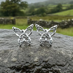 Celtic Butterfly Post Earrings