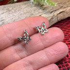 Celtic Butterfly Post Earrings - 