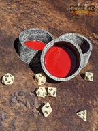 Dice Cup/Dice Bowl/Coaster-Fate's End Collection - Black / Small