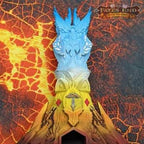 Heaven and Hell Dice Tower- Fate's End Collection by Kim Bolt- Embrace the Eternal Battle Between Heaven and Hell! - Black / Yes- Include Random Dice Set