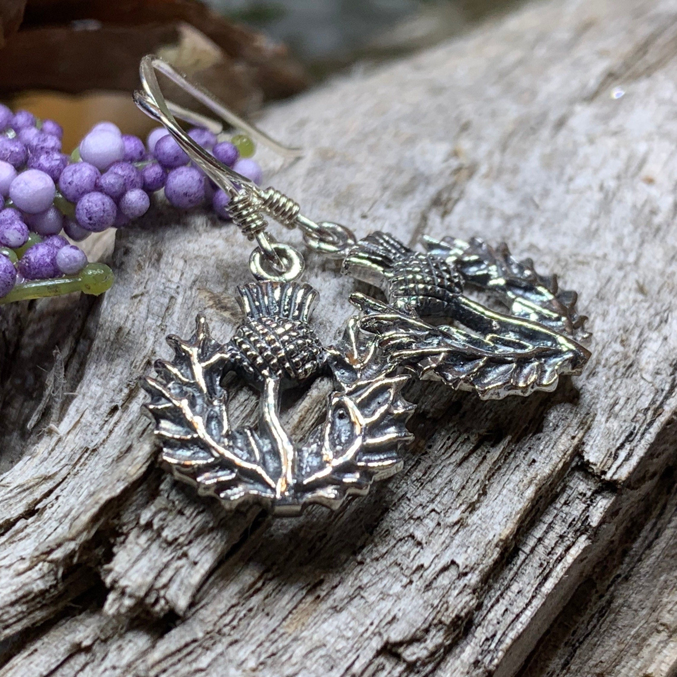 Alruna Thistle Earrings