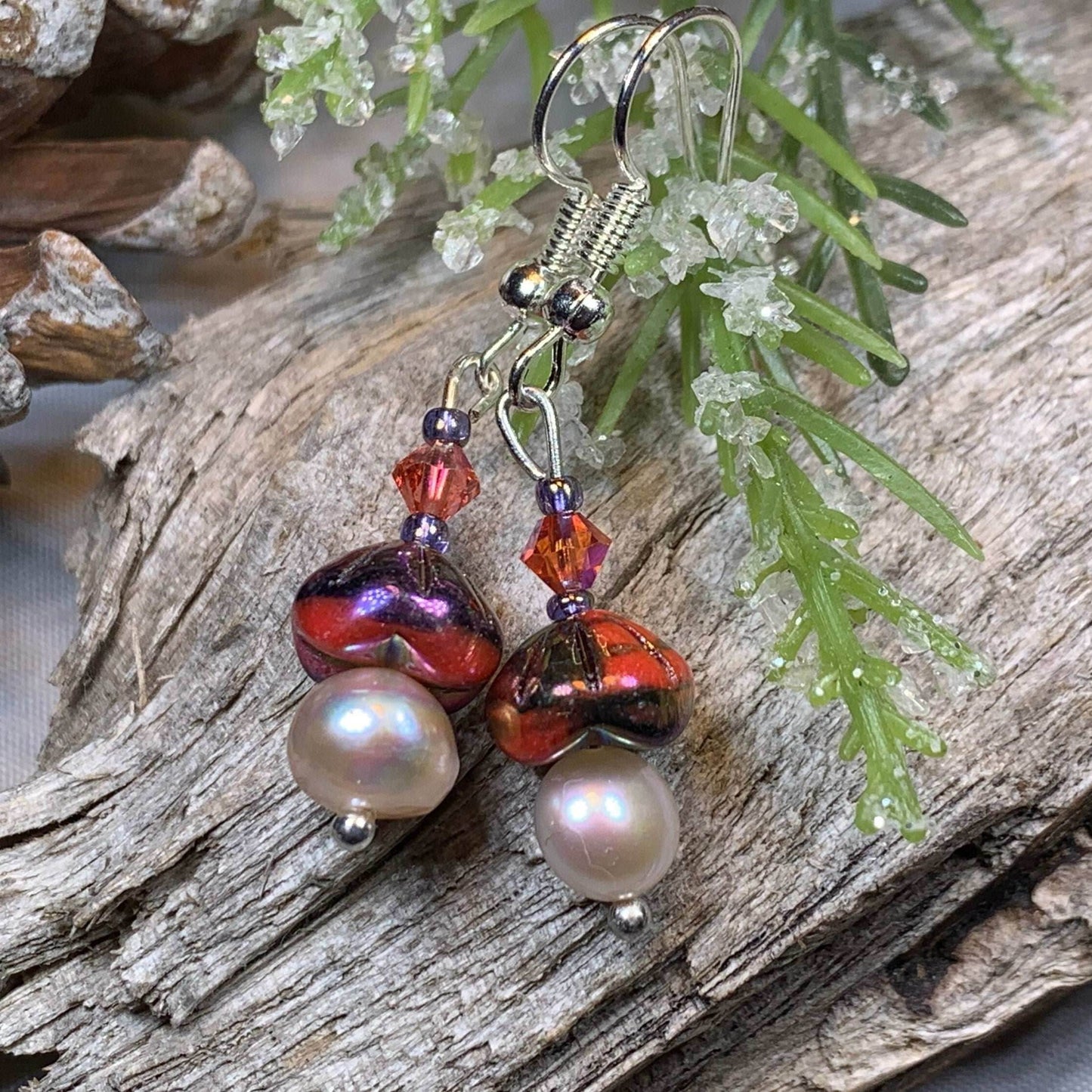 Sunlit Pearl Earrings - 