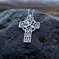Celtic Dove Cross Necklace