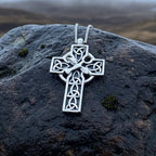 Celtic Dove Cross Necklace