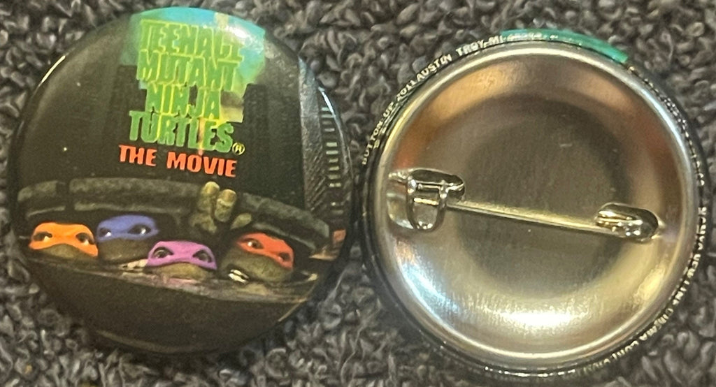 Vintage Teenage Mutant Ninja Turtles Movie Pin Collectible