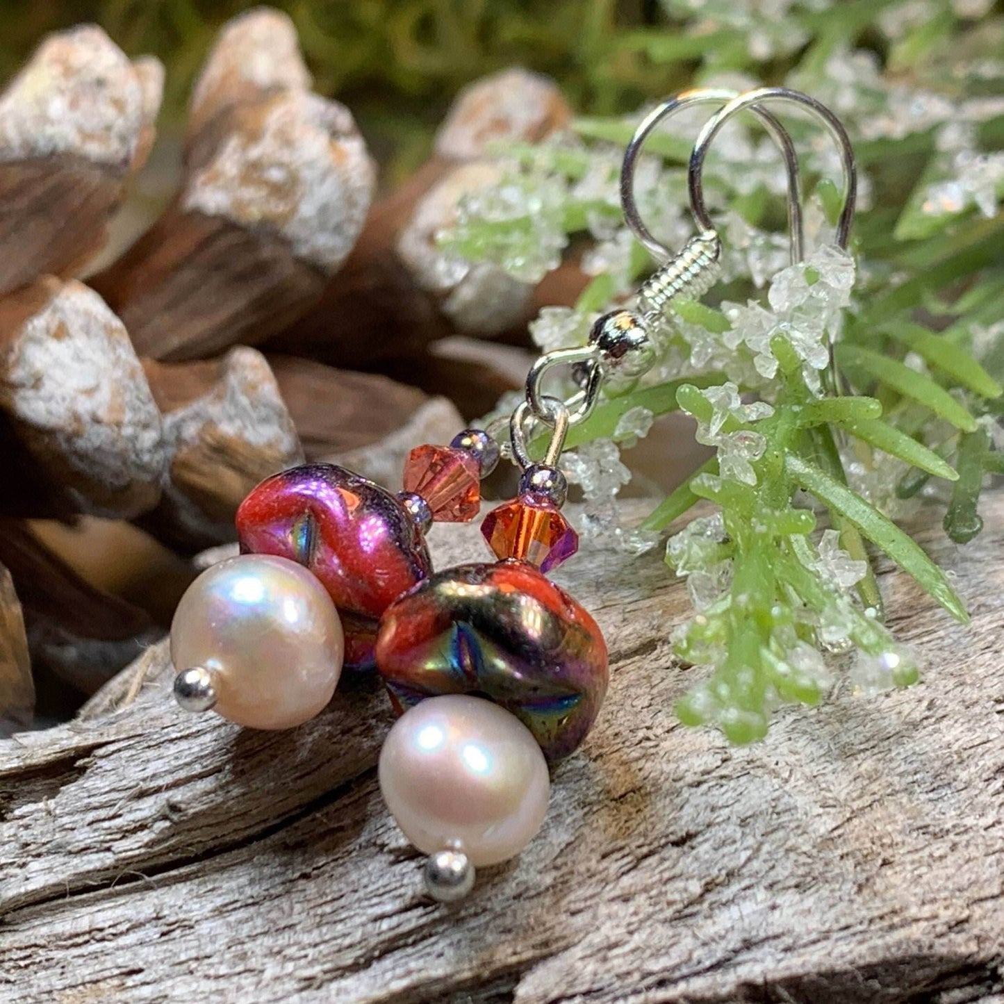 Sunlit Pearl Earrings - 