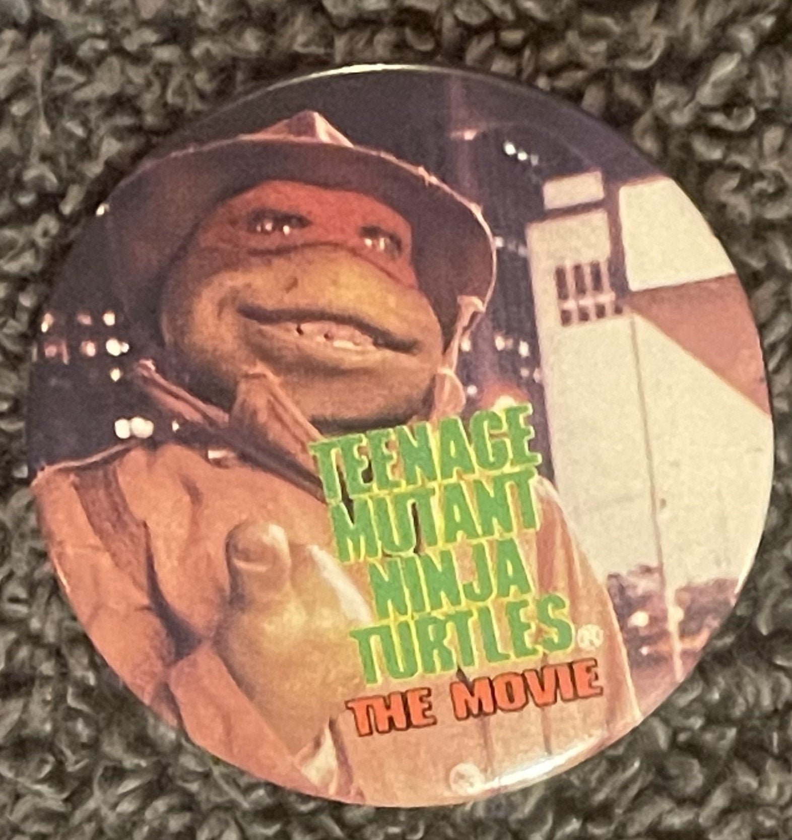 Radical 1990 Teenage Mutant Ninja Turtles Movie Thumbs Up Pin
