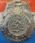 Rare 1950s Tin Special Police Badge Antique Gift for Collectors