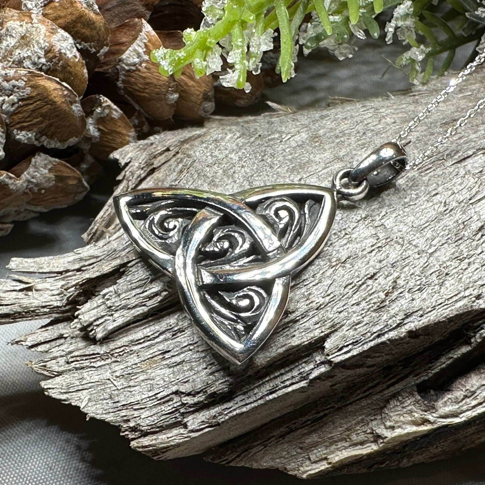 Ancient Wish Celtic Knot Necklace - 18