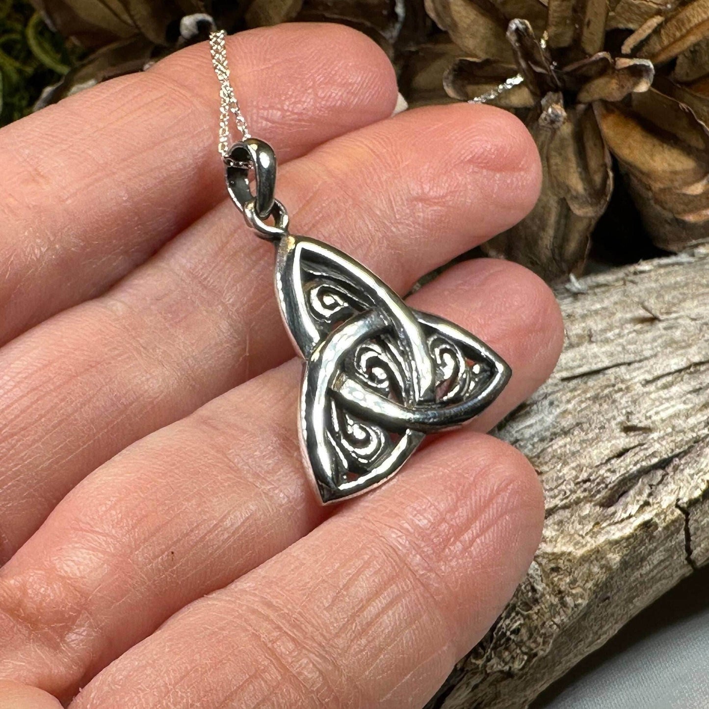 Ancient Wish Celtic Knot Necklace - 18