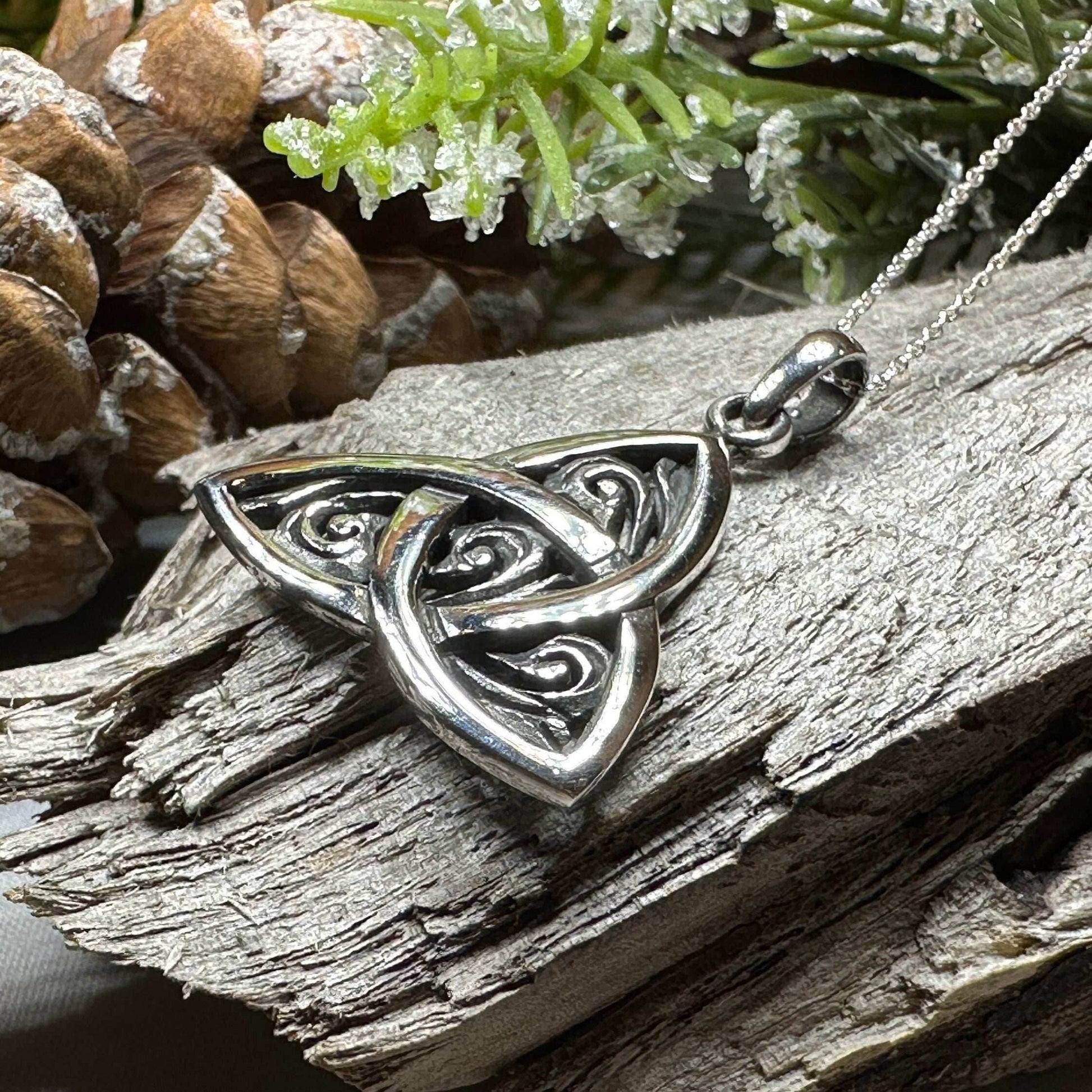 Ancient Wish Celtic Knot Necklace - 18