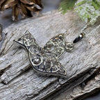 Trinity Knot Dove of Peace Necklace - 