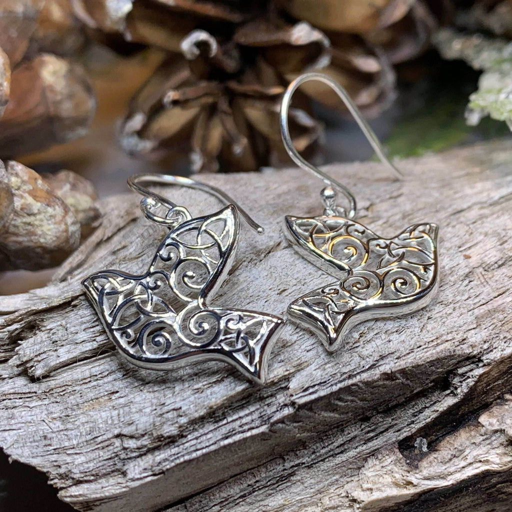 Celtic Dove Earrings - 